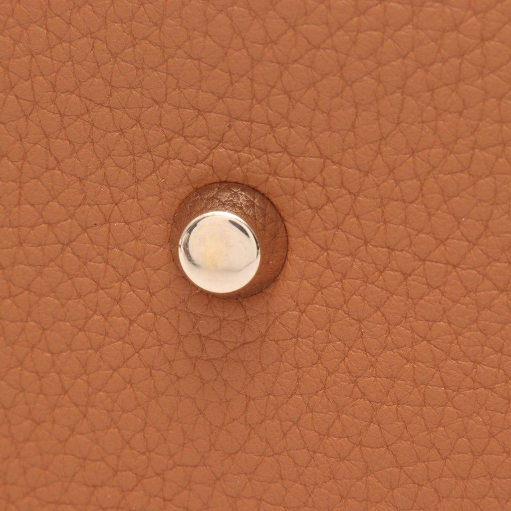 Dior Handbag Lady D-sire Large 2-Way Brown Leather — view 8