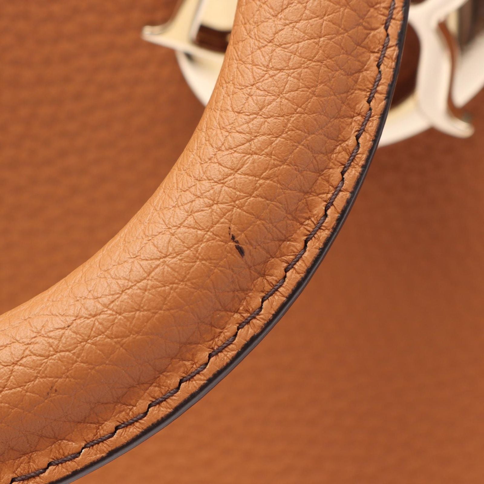 Dior Handbag Lady D-sire Large 2-Way Brown Leather — view 6