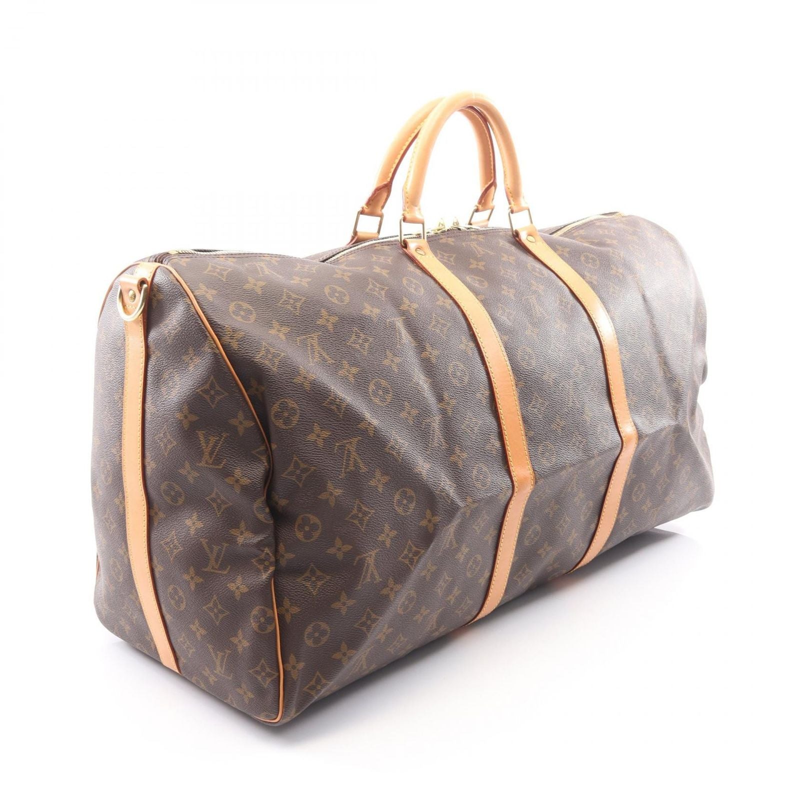 Louis Vuitton Boston Bag Keepall Bandouliere 60 Leather 60 — view 2