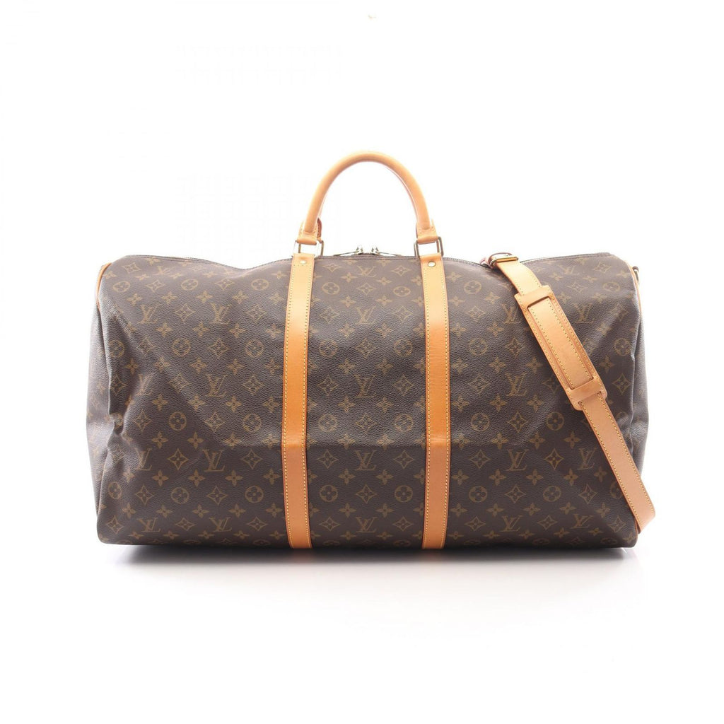 Louis Vuitton Boston Bag Keepall Bandouliere 60 Leather 60