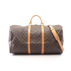 Louis Vuitton Boston Bag Keepall Bandouliere 60 Leather 60