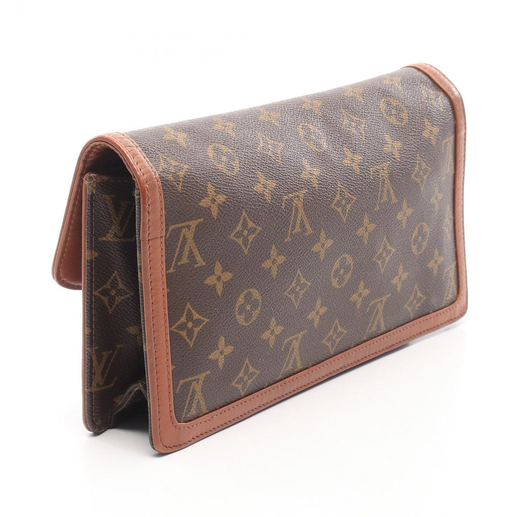 Louis Vuitton Clutch Pochette Dame GM Leather — view 2