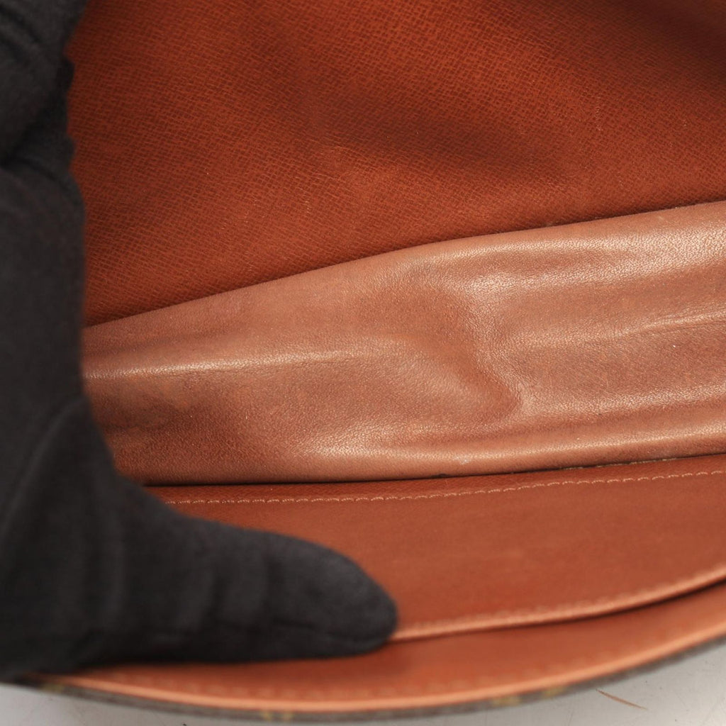 Louis Vuitton Clutch Pochette Dame GM Leather — view 8