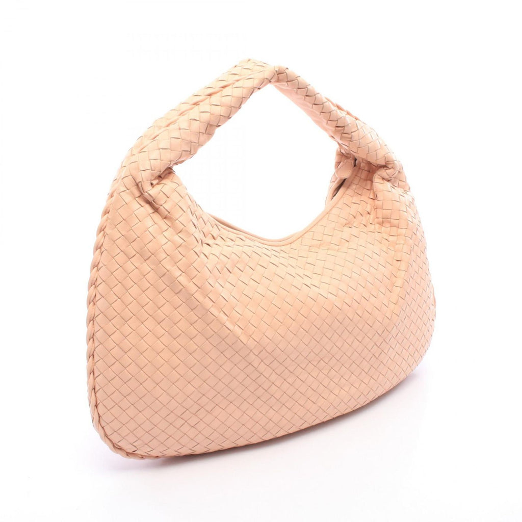 Bottega Veneta Shoulder Bag Intrecciato Light Pink Leather — view 2