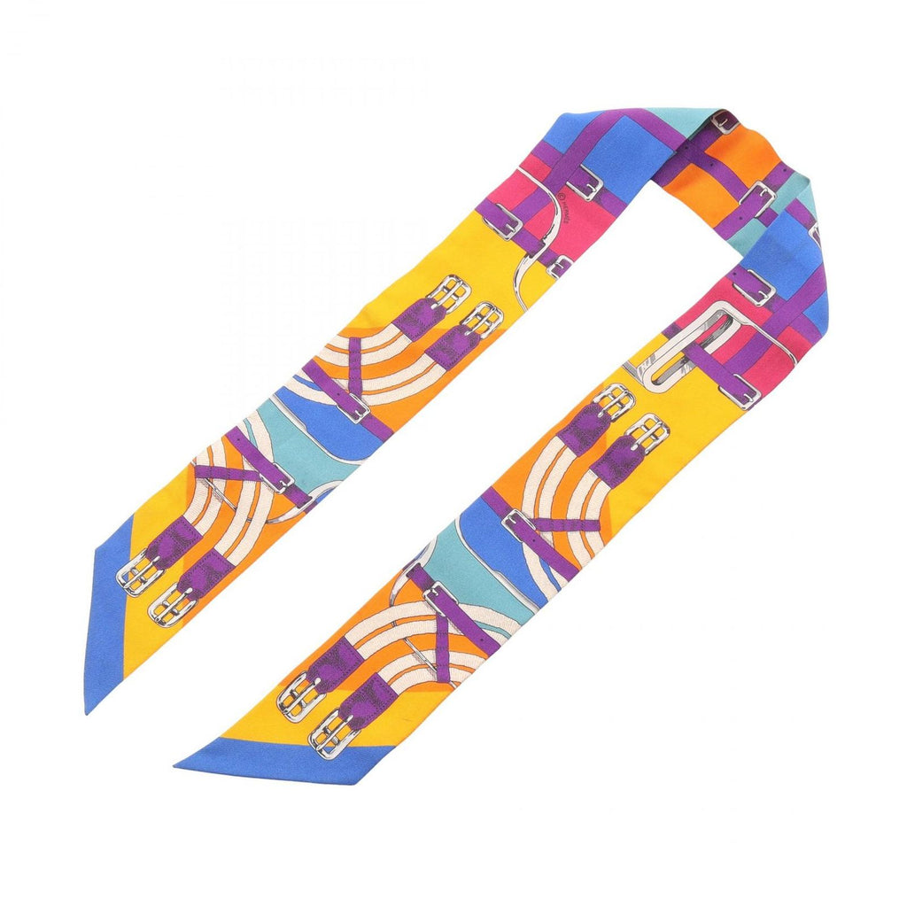 Hermes Scarf Twilly Silk — view 3