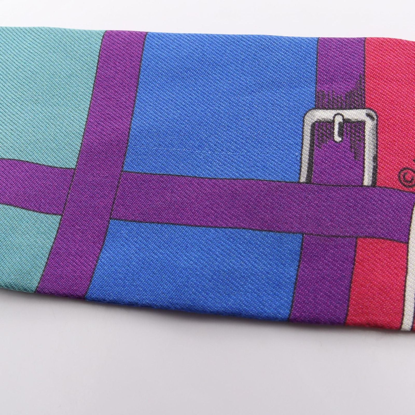 Hermes Scarf Twilly Silk — view 8