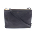 Celine Shoulder Bag Trio Large Black Leather