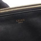 Celine Shoulder Bag Trio Large Black Leather — view 4