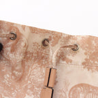 Dior Pouch Toile de Jouy Drawstring Pink Beige White Nylon — view 8