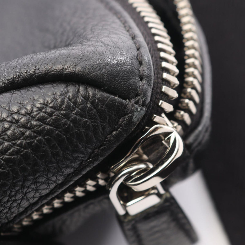Prada Shoulder Bag VIT.DAINO Black Leather — view 6
