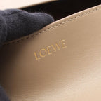 Loewe Tote Bag Puzzle Medium Beige Leather Fold — view 4