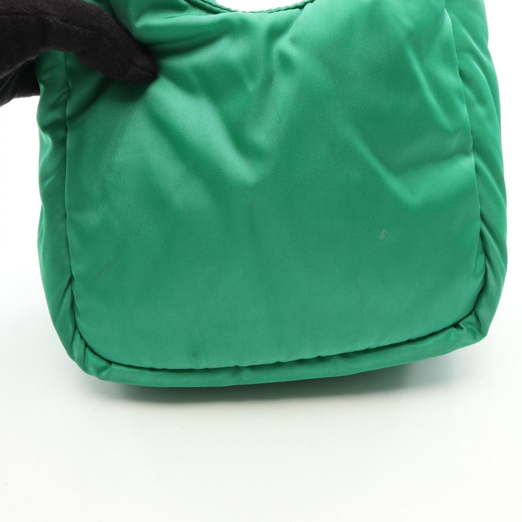 Prada Handbag Padded Green Nylon 2-Way Mini — view 6