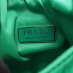 Prada Handbag Padded Green Nylon 2-Way Mini — view 4