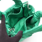 Prada Handbag Padded Green Nylon 2-Way Mini — view 3