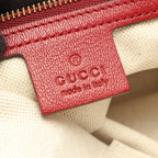 Gucci Handbag Horsebit 1955 Bamboo Multicolor Cotton Leather — view 4