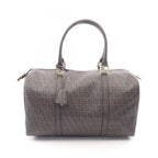 Fendi Boston Bag Zucchino Brown Black