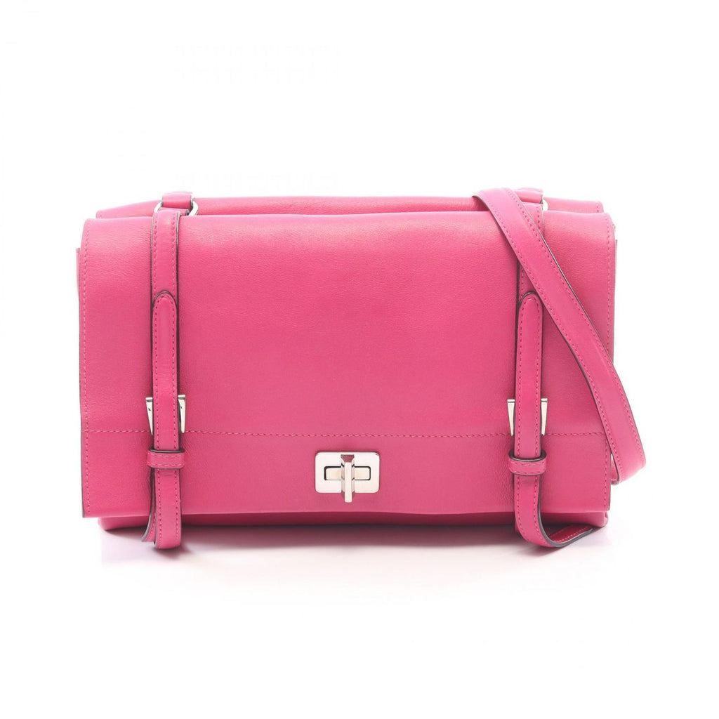 Prada Shoulder Bag Lux Pink Leather