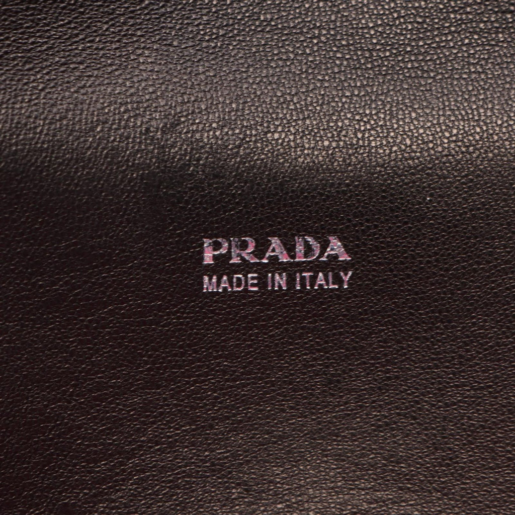 Prada Shoulder Bag Lux Pink Leather — view 5