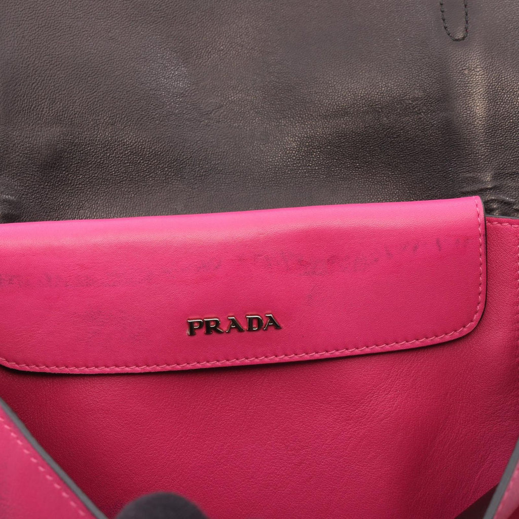 Prada Shoulder Bag Lux Pink Leather — view 6