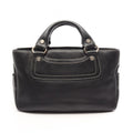 Celine Handbag Boogie Bag Black Leather