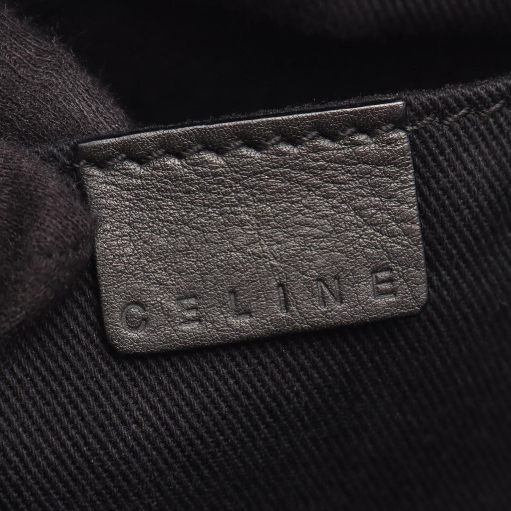 Celine Handbag Boogie Bag Black Leather — view 4