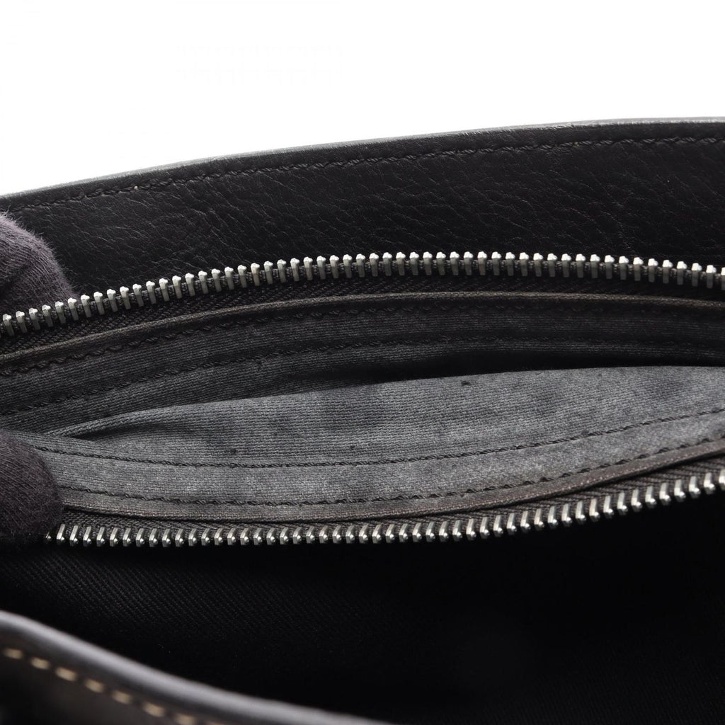 Celine Handbag Boogie Bag Black Leather — view 6