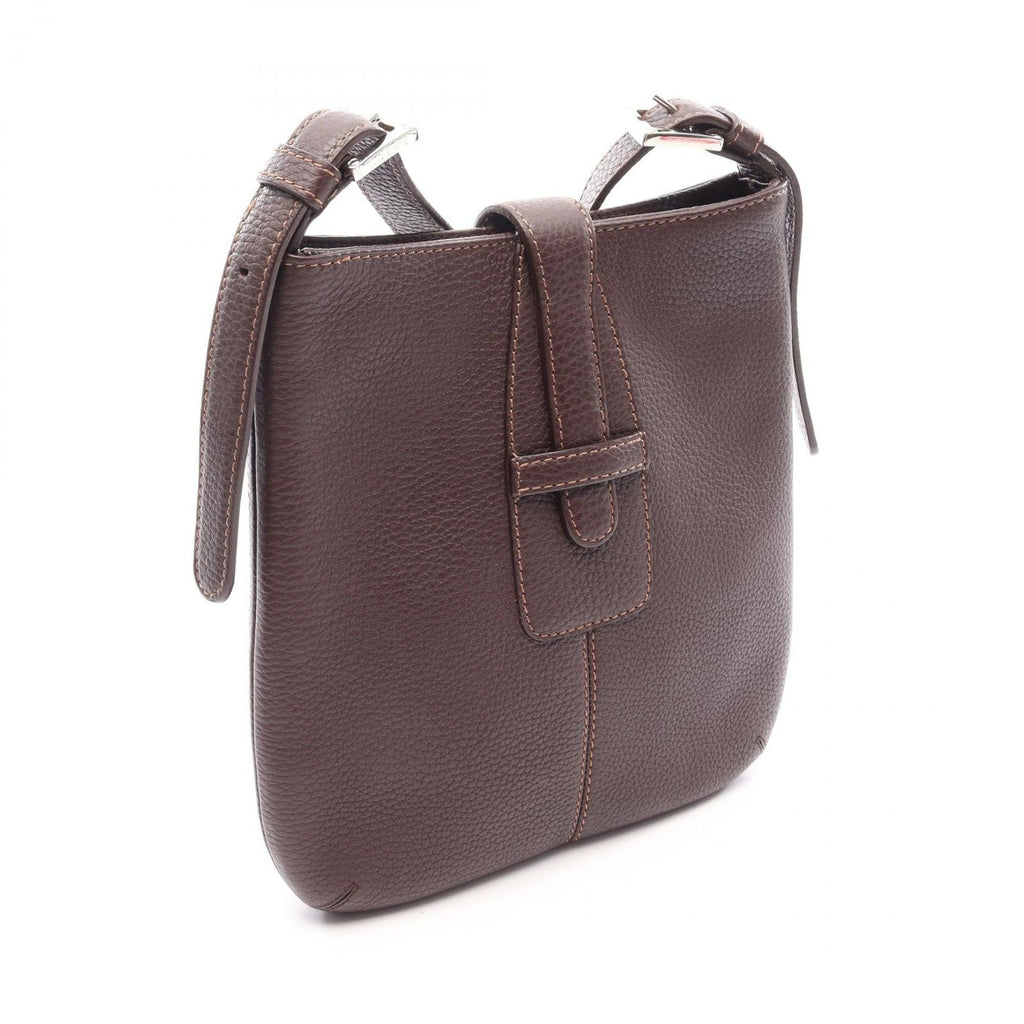 Loewe Shoulder Bag Senda Dark Brown Leather — view 2