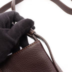 Loewe Shoulder Bag Senda Dark Brown Leather — view 6