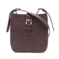 Loewe Shoulder Bag Senda Dark Brown Leather
