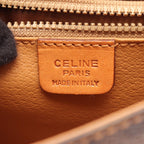Celine Shoulder Bag Macadam Brown Dark Leather — view 4