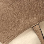 Loewe Handbag Hammock Medium 2-Way Beige Brown Leather Bag — view 5