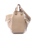 Loewe Handbag Hammock Medium 2-Way Beige Brown Leather Bag