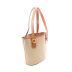 Celine Tote Bag Macadam Beige Brown Leather — view 2