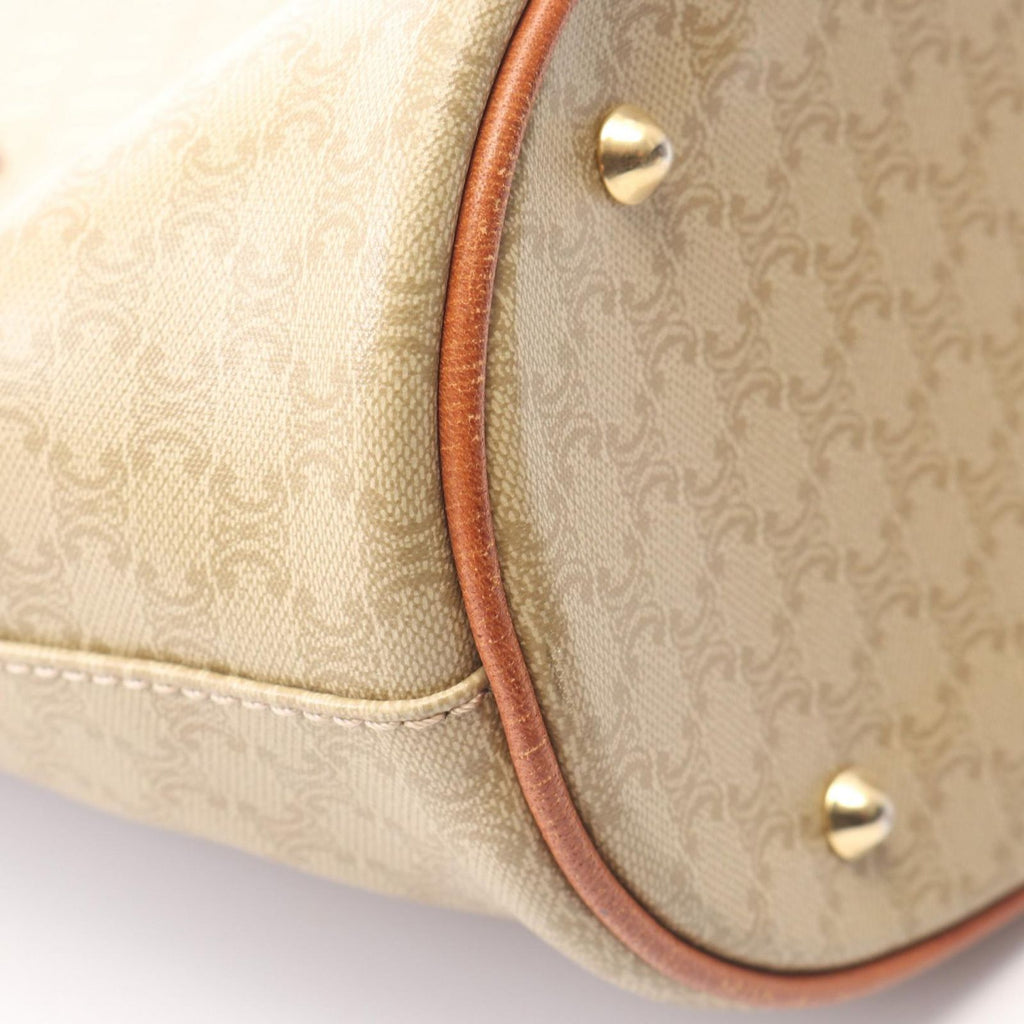 Celine Tote Bag Macadam Beige Brown Leather — view 8