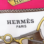 Hermes Scarf Carre 90 Numquam Concedendum Silk — view 2
