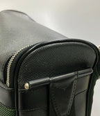 Louis Vuitton Shoulder Bag Crossbody Leather Taiga — view 8