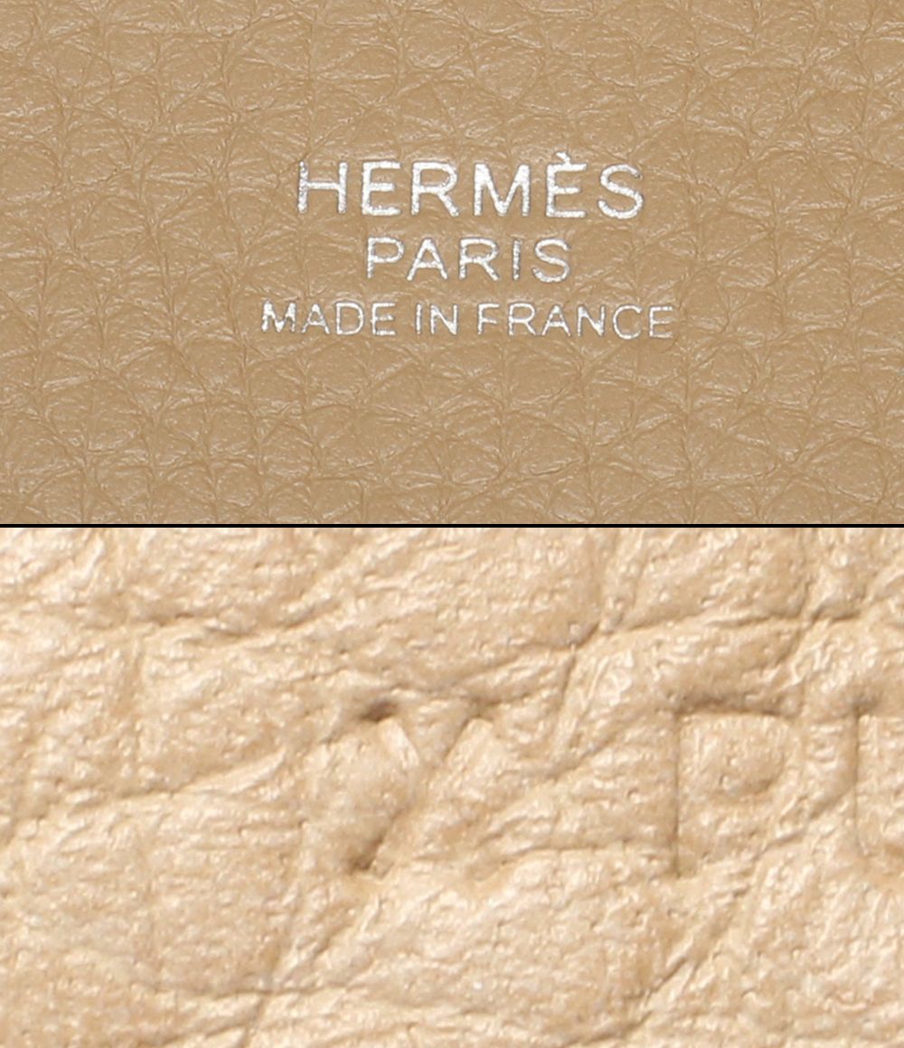 Hermes Handbag Silver Taurillon Clemence Picotin Lock PM — view 4