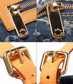 Louis Vuitton Shoulder Bag Baggy GM Monogram Denim — view 7