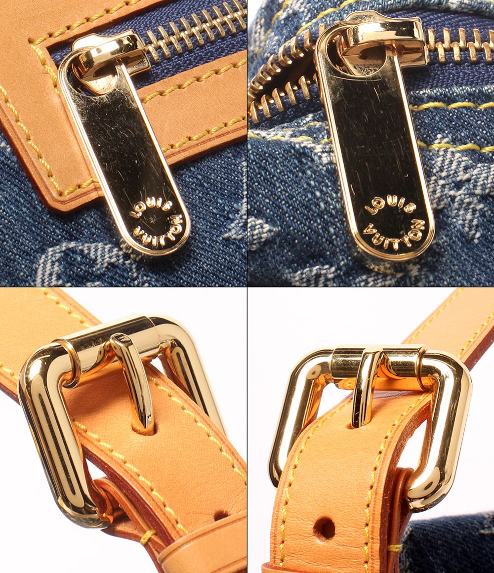 Louis Vuitton Shoulder Bag Baggy GM Monogram Denim — view 7