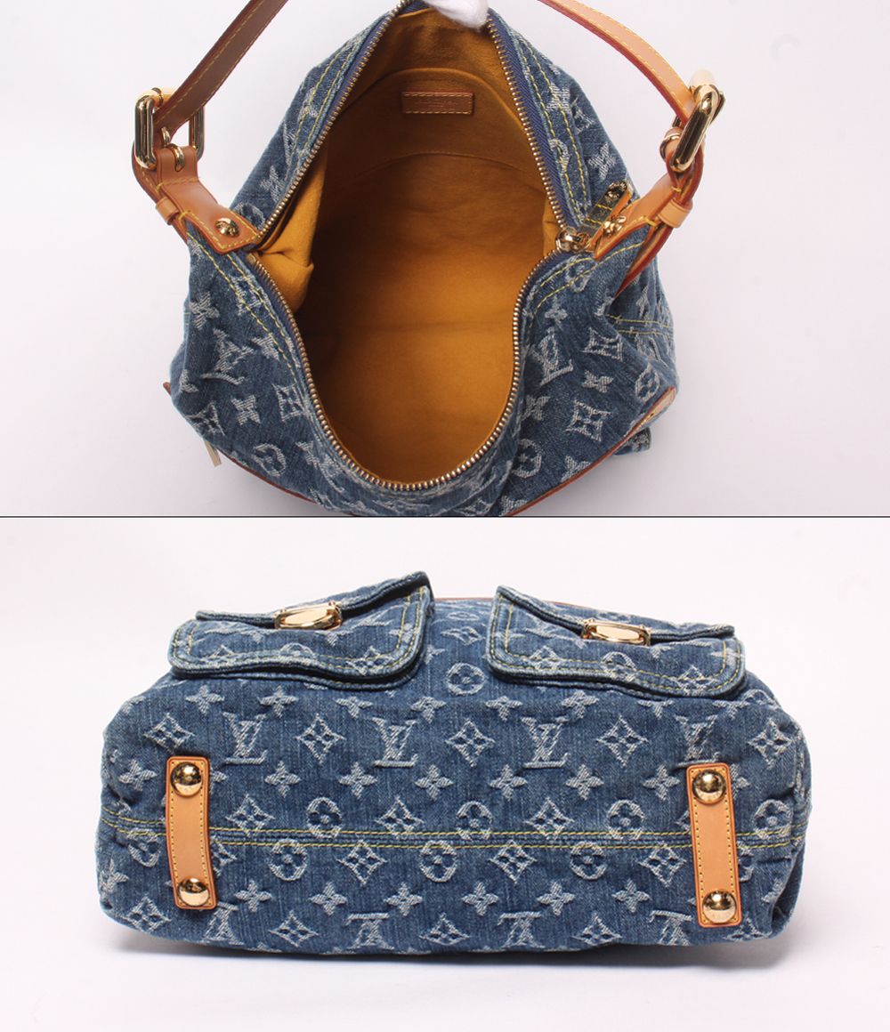 Louis Vuitton Shoulder Bag Baggy GM Monogram Denim — view 3