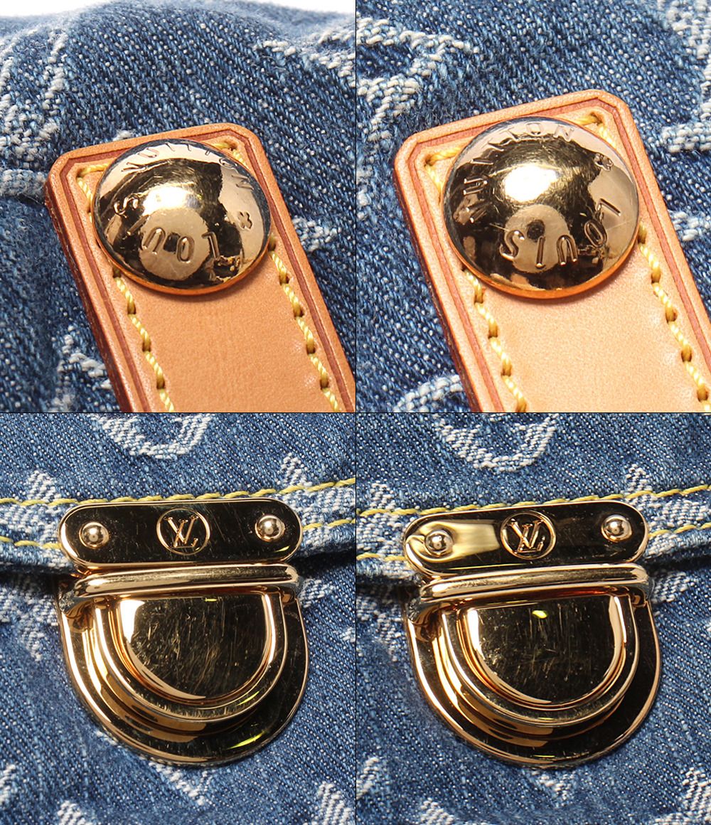Louis Vuitton Shoulder Bag Baggy GM Monogram Denim — view 6