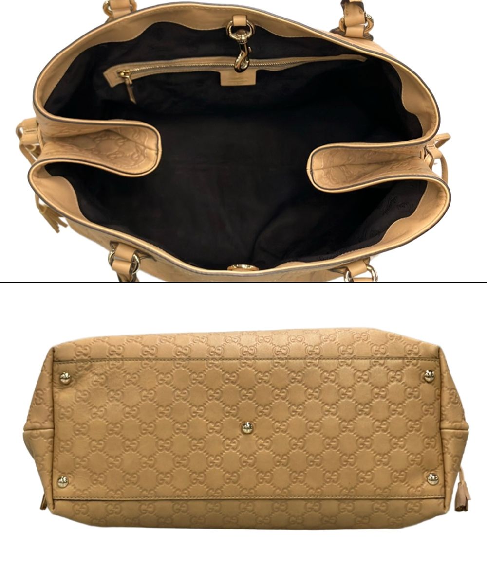 Gucci Tote Bag Guccissima Beige — view 4