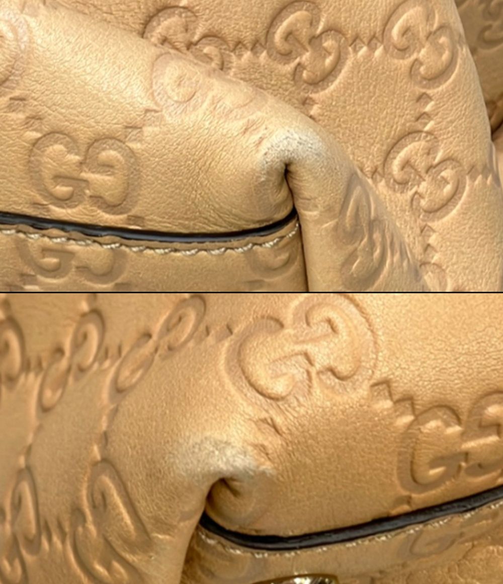 Gucci Tote Bag Guccissima Beige — view 8