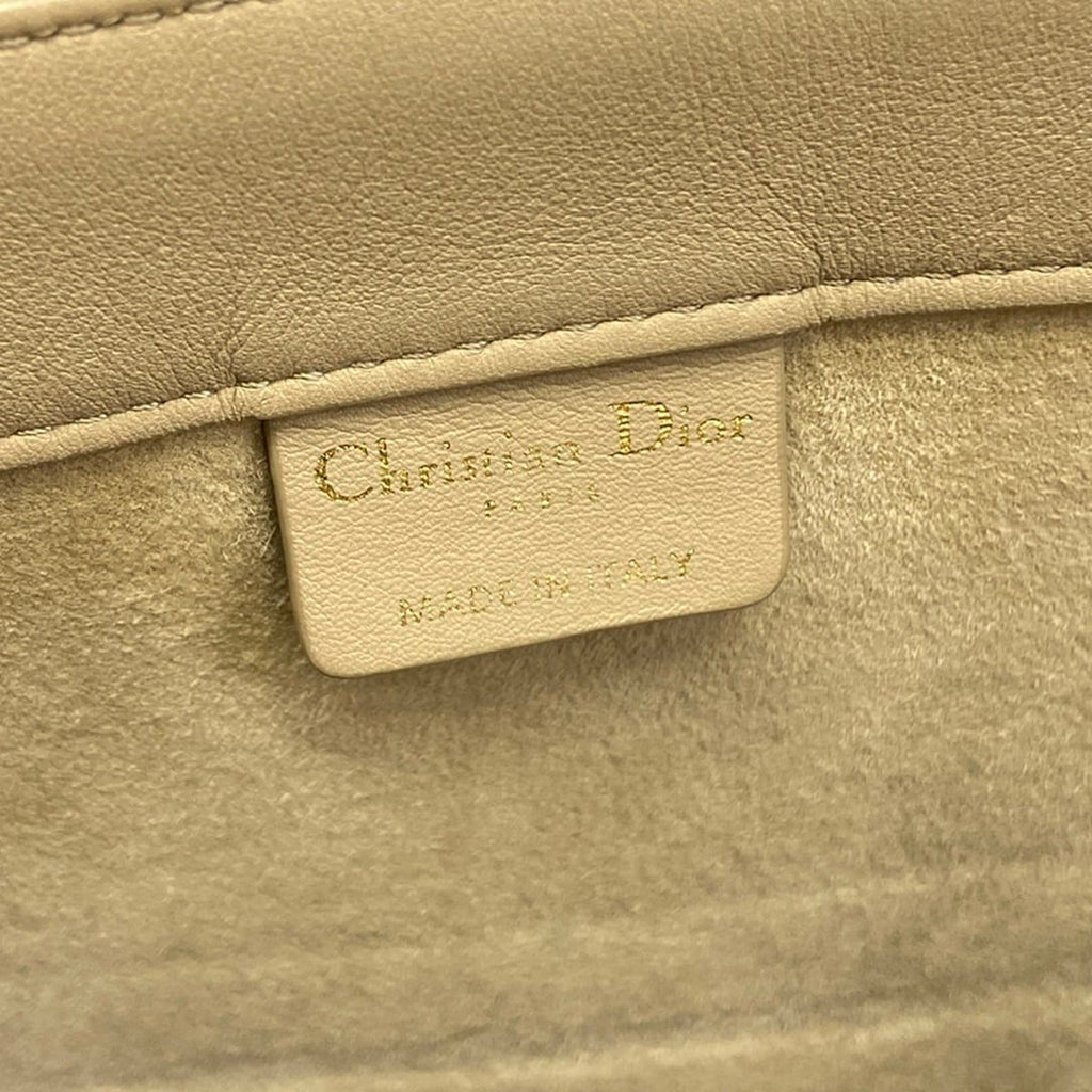 Dior Tote Bag Book Medium Vintage Small Beige — view 7
