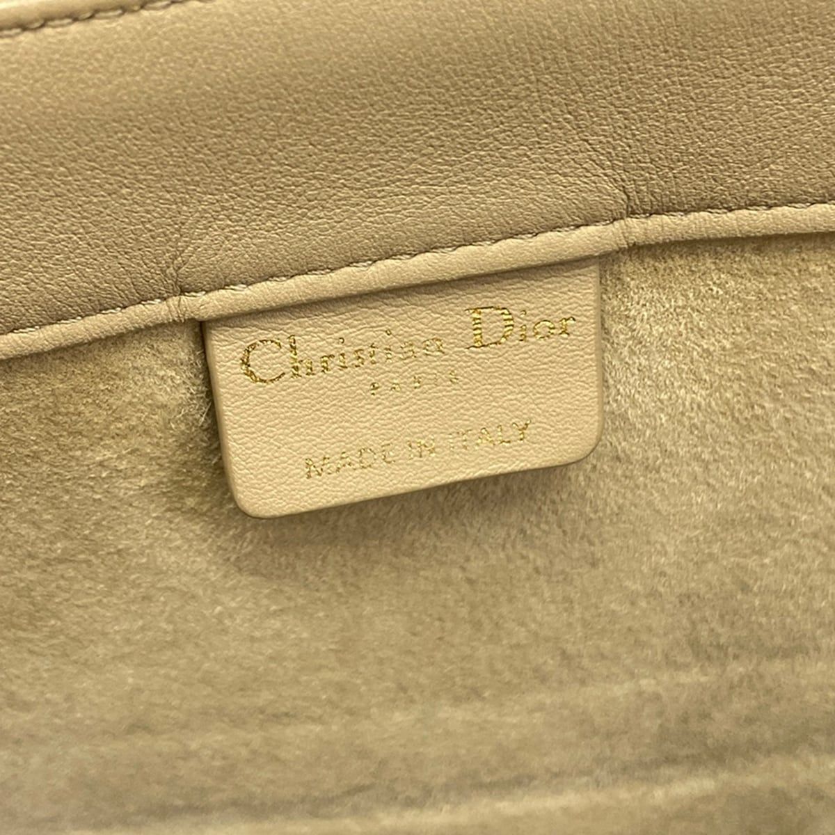 Dior Tote Bag Book Medium Vintage Small Beige — view 7