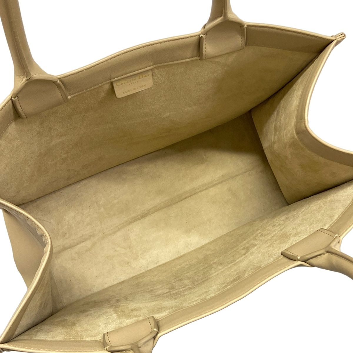 Dior Tote Bag Book Medium Vintage Small Beige — view 6
