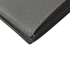 Hermes Bifold Wallet Bearn Compact Gris Meyer Gold — view 7