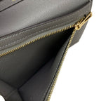 Hermes Bifold Wallet Bearn Compact Gris Meyer Gold — view 4