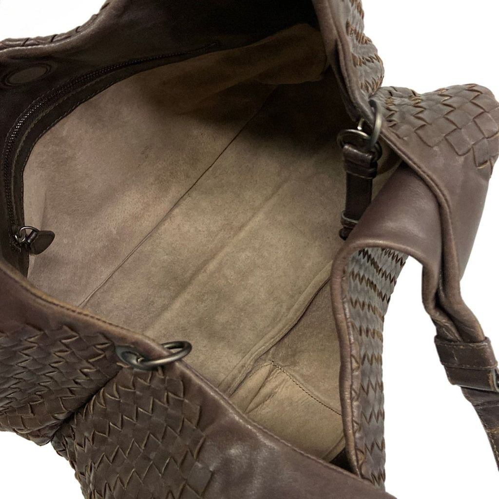 Bottega Veneta Tote Bag Medium Campana Dark Brown Leather — view 7