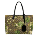 Gucci Tote Bag GG Blooms Medium Reversible Leather Beige Yellow Green Multi